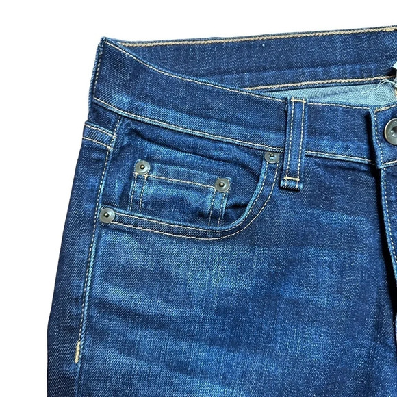 Rag& Bone Dre Skinny Raw Hem Jean.  Sz: 25 - Picture 6 of 12